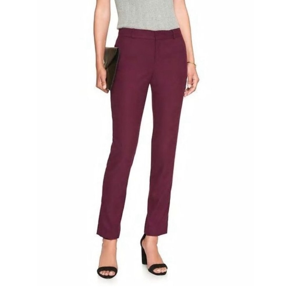 Banana Republic Burgundy Pants
